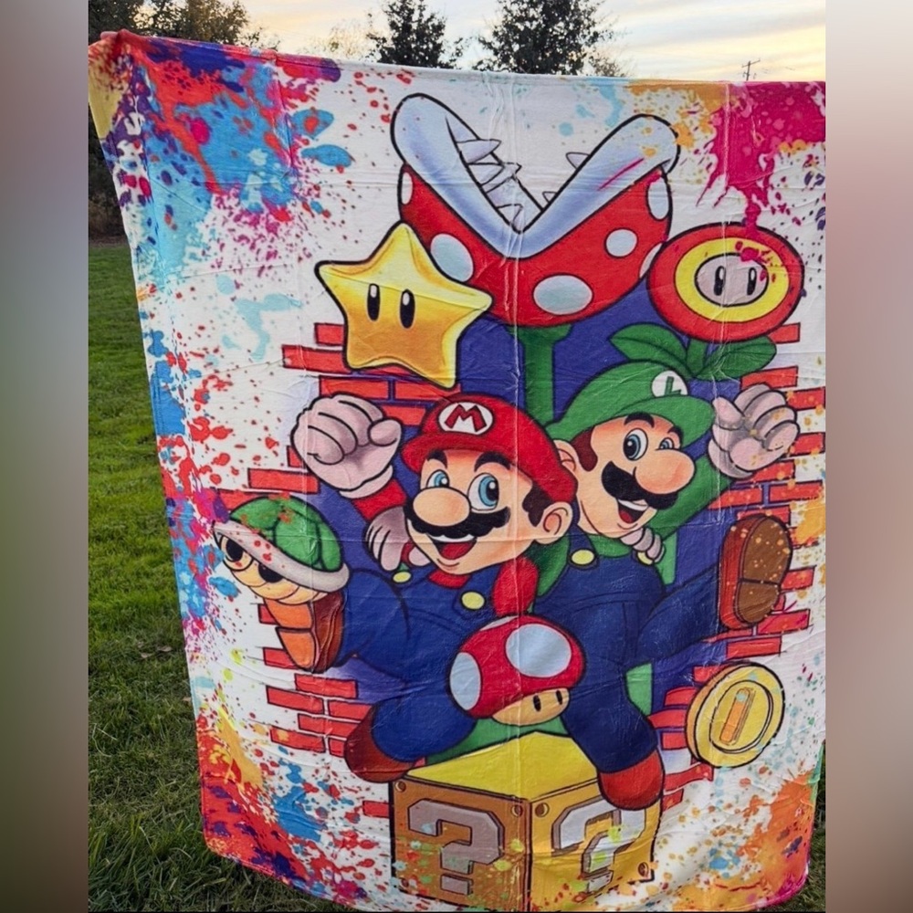 Mario and Friends Blanket